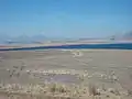 The earth wall on the eastern side of the Sterkfontein Dam