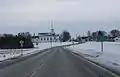 Looking south at Stephensville