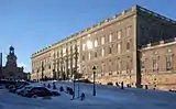 The southern facade