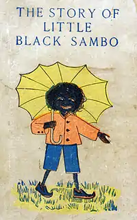 Image 551900 edition of the controversial The Story of Little Black Sambo (from Children's literature)