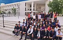 Students on PDEU Campus