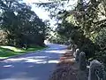 Road to the city's old fort