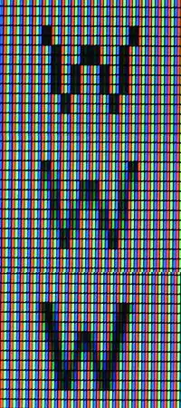 Lower case w