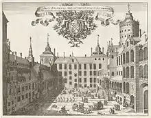 The Castle, the Grand Courtyard seen from the west