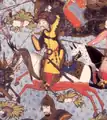 An akinji irregular doing battle.