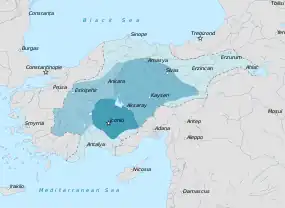 Expansion of the Sultanate c. 1100–1240
