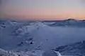Adjacent mountain ranges
