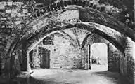 Another view of the vaults in the Black Friars' Monastery, Old Town, Stockholm.