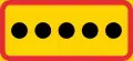 Blind persons crossing or in the vicinity of the road
