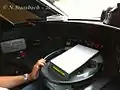 Cab view riding at 313&nbsp;km/h.