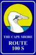 Route 100 marker