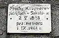 Memorial plaque
