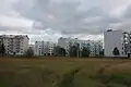 Typical Soviet era apartment buildings in Astangu