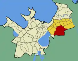 Sõjamäe within Lasnamäe District.