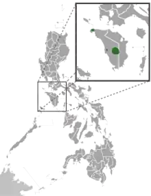 Map of range
