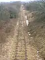 old line near Tandlehill Farm