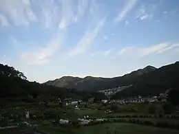 Tanjō Mountains early in the morning （10/2008）