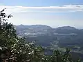 West view from the top of Mount Taishaku （2008年10月）