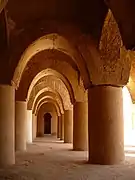 A view of the portico of Tarikhaneh