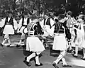 Tarpon Springs Boy Scouts wearing fustanellas (1960)
