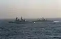 USS John Young and Tashkent in 1984