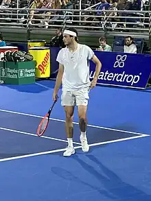Taylor Fritz at the 2023 Delray Beach Open