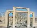 The entrance of the Kalbasi Tekyeh
