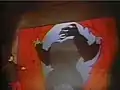 The giant gorilla "Gigantic" escapes from its cage.