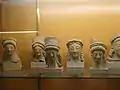 Heads of votives