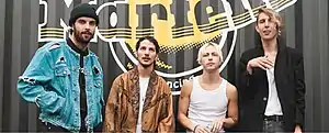 The Hunna photographed in Montreal, Quebec, Canada at Sala Rossa.