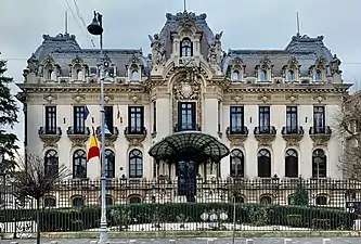 Cantacuzino Palace on Calea Victoriei, 1898-1906, by Ion D. Berindey