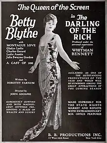 Darling of the Rich advertisement