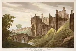 The East End of the Fort of Munger