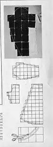 Cutting curved pattern-pieces