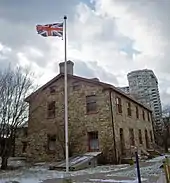 Another view of the exterior.