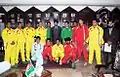 The President of NOC with Afghan Rugby Players and Vice President of ARF