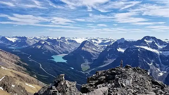 View from the summit of Mount Weed