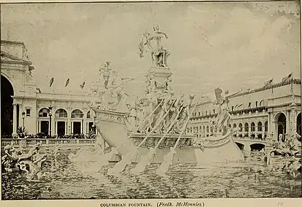 Frederick MacMonnies' Columbian Fountain.