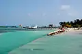 Image 4The "Split" at Caye Caulker,  Caused by Hurricane Hattie in 1961 (from Tourism in Belize)