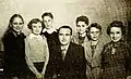 The first French delegation to the first CISV Village in the United States, 1951