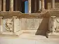 Bas-Relief (on bottom of stage), theater