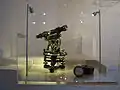 Theodolite and barometer that were used by the Palestine Exploration Fund surveyors