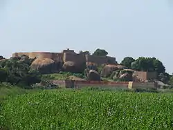 View of Thirumayam Fort