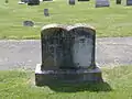 Back of monument