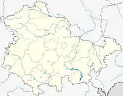 Weimar is located in Thuringia