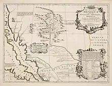 Image 31Jean Nicolas Du Tralage and Vincenzo Coronelli's 1687 map of New Mexico (from History of New Mexico)