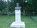 Monument of Alexandrov in Burgas, Bulgaria.