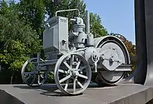 Diesel machine monument