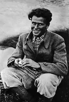 Photo of Toni Kurz in 1936