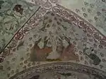 Painted ceiling detail